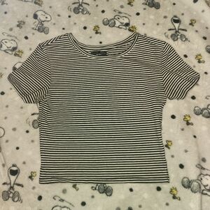 💙2/$8💙 Zara Striped Crop Top